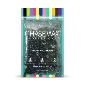 Chase Wax 100g Black Painless Hot Wax Hair Removal beads For Waxing For Men