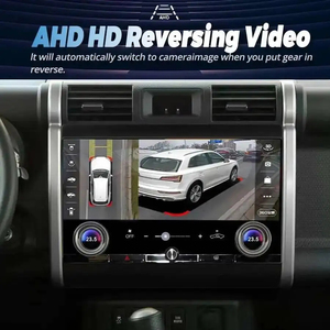 วิทยุติดรถยนต์ Android Carplay สำหรับ Toyota FJ Cruiser ปี 2007-2012 หน้าจอสัมผัส เครื่องเล่นมัลติมีเดีย วิดีโอ GPS นำทาง สเตอริโอ - Product Image 6