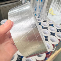 Ruban adhésif en aluminium acrylique résistant à la chaleur, haute température, pour applications HVAC