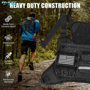 Canottiera tattica di selezione con rimozione fondina escursionismo ciclismo allenamento petto Pack - Product Image 3