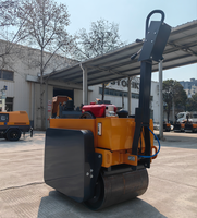 Compacteur à double tambour mini haute performance SVH50 de 0,5 tonne, autoporté, pour le compactage de l'asphalte et du sol