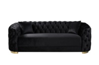 Beliebtes Sofa-Set Wohnzimmermöbel Modernes Luxuriöses Weiches Samt-Design Couch Wolken-Elegantes Stoffsofa für Zuhause