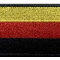 Patchs brodés drapeau allemand 3D, patchs tactiques brodés avec fermeture auto-agrippante pour vêtements, sacs, chapeaux, décoration