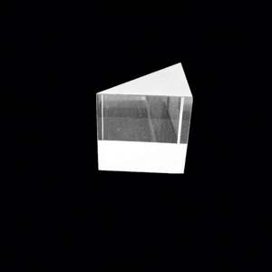 50mm * 50mm Optique K9 BK7 Verre Mini Prisme Triangulaire À Angle Droit Enduit - Product Image 1