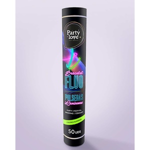 50 pz braccialetti fluorescenti bomboniere - Product Image 1
