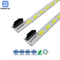Maßgefertigte LED-TV-Hintergrundbeleuchtung Lichtleiste Aluminium-LED-PCBA-Platine für LCD-Monitor Displaybildschirm TV-Hintergrundbeleuchtungsmodul Ersatz