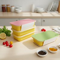 Boîte en carton recyclable personnalisée avec impression, dorure à chaud et gaufrage, bande de fixation et logo pour emballage de plats à emporter