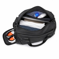 Sac de sport unisexe en polyester Oxford, grande capacité, imperméable, avec compartiment à chaussures, idéal pour la mode, les loisirs et la gym