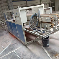 Extrudeuse à double vis conique 51-65-80-90, équipement de moulage par extrusion de profilés spéciaux en PVC pour tuyaux de drainage