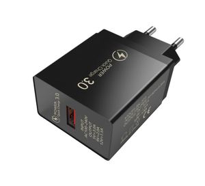 Single Port 3A QC3.0 USB Wall Charging Android Mobile Travel <b>Adapter</b> for Smartphone Fast Charging Head - Product Image 3