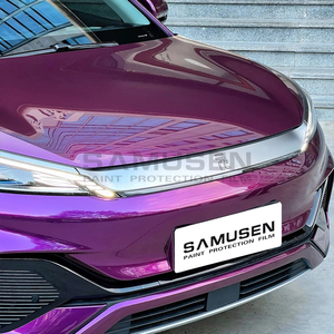 Self-Healing TPU UV Proof Anti Scratch Color PPF Car Cover Paint Protection Film <strong>Pearlescent</strong> Grape Purple Body <strong>Wrap</strong> - Product Image 4