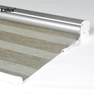 Fabricant de rideaux occultants personnalisés, ensemble de rideaux occultants zébrés personnalisés, <span class=keywords><strong>rideau</strong></span> de fenêtres à rouleau <span class=keywords><strong>automatique</strong></span> zèbre - Product Image 6