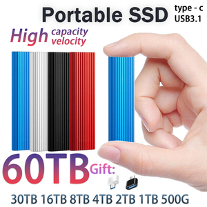 SSD externe USB3.2 Gen2 de 1 To, jusqu'à 600 Mo/s, stockage portable pour les jeux, les étudiants et les professionnels - Product Image 5