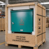Boîtier de distribution à synchronisation parallèle professionnelle 100A-630A 10ms pour centrale électrique industrielle hors réseau