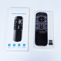 Remote Control Mouse Terbang Nirkabel Mini Smart Voice dengan Kode Bergulir, Keyboard Mini, Fungsi Otomatisasi Rumah & TV