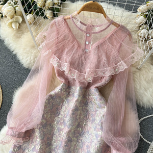 Wholesale dress korean style net For Relaxed And Laid Back Styles -  Alibaba.com