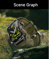 Reloj Inteligente Resistente HT36 con GPS, Brújula, Altímetro Barométrico, Monitor de Sueño Magnético IPS y Funciones Multideportivas