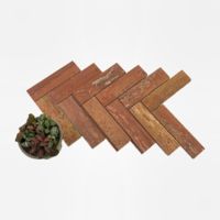 Mosaïque en Pierre de Haute Qualité avec Support en Maille 214x239x8 mm, Surface Mate Rugueuse en Travertin pour Mur de Fond