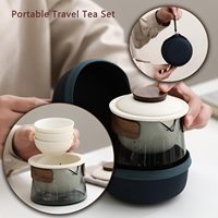 Vente en gros de tasses à café en verre borosilicate à double paroi de 250 ml/350 ml, ensemble de tasses à thé au design moderne avec poignée