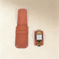 Tancy – Étui à montres en cuir multicolore vibrant avec logo personnalisé, résistant à l'eau, léger, anti-poussière, pour collectionneurs soucieux de la mode