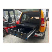 Tiroir de rangement coulissant modulaire en aluminium de qualité supérieure pour benne de camionnette