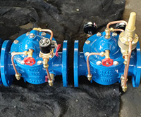 Vanne hydraulique de contrôle de débit d'eau électrique électrovanne 600X