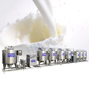 Pasteurizador de leche de ternero de Cuba de 300L eléctrico continuo Leche Ultra 500L Unidad de pasteurización Máquina para la venta Leche