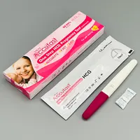 Vente en gros, Test urinoir de grossesse, certifié CE ISO, précis en bas âge, 10,25 mIU/ml