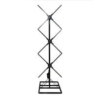 85cm 100cm support de sol épissage ventilateur d'hologramme 3D projecteur holographique ologramme affichage mural vidéo