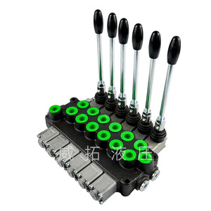 Válvula de Control Direccional de 6 Vías Weituo Hydraulics Dcv40, Bidireccional y Reversible para Metalurgia - Product Image 1
