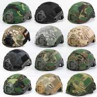 Housse de casque de Camouflage de haute qualité même style tactique couverture de tête de personne réelle accessoires de casques opérationnels secondaires