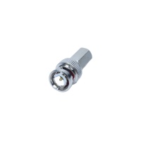 Connecteur BNC mâle à sertir d'origine pour câbles coaxiaux RG59/RG6