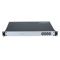 Boîtier de routeur en rack 1U de 19 pouces, boîtier de PC réseau, équipement industriel, boîtier de commutateur, acier galvanisé, aluminium, OEM