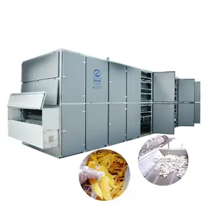 Industrial apricot drying machine carrot drying equipment tunnel dryers for fruits and mangoes slicing dehydrator machine