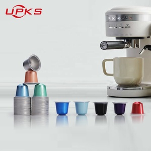 Cápsulas de Café Vacías Compatibles con <span class=keywords><strong>Nespresso</strong></span>, de Plástico PP Desechable, Portátiles, de 15 ml, Coloridas, Termoselladas, para Negocios, Venta al por Mayor - Product Image 4