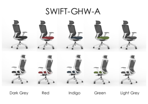 Fabricant <span class=keywords><strong>KOHO</strong></span>, chaise de bureau de direction pivotante au design moderne et luxueux, chaise de bureau ergonomique en maille pour la conférence et le confort - Product Image 4