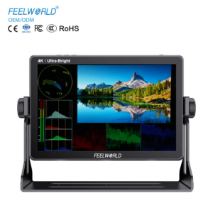 Monitor de Campo FEELWORLD LUT11H de 10.1 Pulgadas, Ultra Brillante, Panel IPS de 2000nit, Pantalla Táctil para Cámara DSLR, Compatible <span class=keywords><strong>con</strong></span> Auriculares Estéreo de 3.5mm - Product Image 1