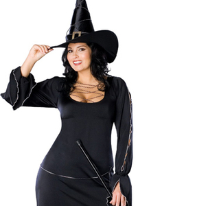 Disfraz de Bruja Clásico y Encantador para Mujer, Estilo 2026 - Product Image 1