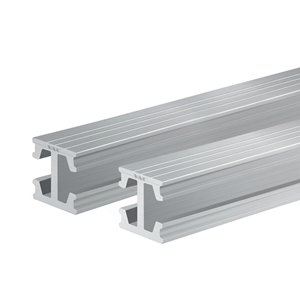 Barra de Perfil de Aleación de Aluminio VAC 18x18 con Doble Ranura para Brazo Robótico Industrial y Automatización de Vacío - Product Image 1