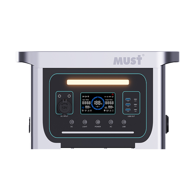 230V 1000W 1280Wh Emergency Backup Battery Solar Outdoor Camping Portable Power Station
