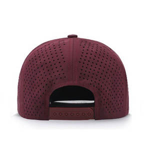 ZZB Gorra de Béisbol Personalizada al por Mayor, Perforada con Láser, Transpirable, Impermeable, de Secado Rápido, con Borde Plano, Ventilación con Cuerda, para Senderismo al Aire Libre - Product Image 3