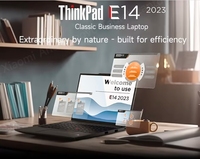 Lenovo Thinkpad E14 ışık ve taşınabilir 14 "dizüstü AMD R5-7530U/Ryzen 7-7730U 8GB/16GB DDR4512GB/1TB SSD dizüstü PC iş için