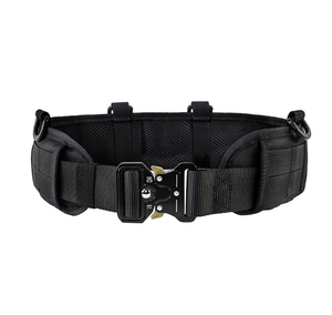 Ceinture tactique camouflage DFB1206 pour hommes, en nylon, pour activités de plein air, combat, avec boucle en métal, ceinture Molle, pour la chasse, la randonnée, les sports - Product Image 3