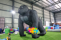 Gorille gonflable géant publicitaire 360° pour extérieur, modèle publicitaire commercial de personnage de dessin animé gonflable