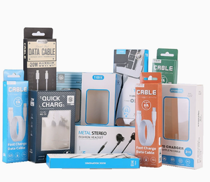 Caja de embalaje personalizada de alta gama para accesorios de teléfonos móviles con blíster. - Product Image 4