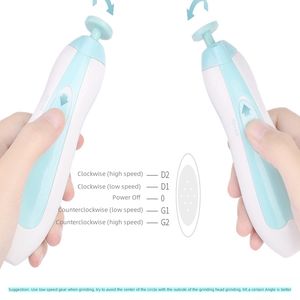 Mini Cortaúñas Eléctrico de Gran Venta <span class=keywords><strong>con</strong></span> Lima de <span class=keywords><strong>Esmeril</strong></span> para Bebés, Kit de Cuidado Seguro para Niños y Adultos, Pulidor para Uñas de Manos y Pies - Product Image 6