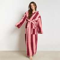 Robe longue en polaire tricotée pour femme grande taille, à manches longues, douce et chaude, style Teddy, 100 % polyester, respirante, taille élastique