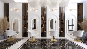 Design d'intérieur moderne pour salon de manucure, ensemble de miroirs personnalisés pour manucure, solution tout-en-un pour le mobilier et la décoration de salon de manucure - Product Image 3