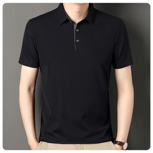 Polos de Golf de alta calidad para hombre, camisetas deportivas de secado rápido, camiseta de uniforme de trabajo con logotipo bordado personalizado - Product Image 1