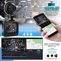 Caméra embarquée Goobsafe V53S 4K avant 6G 2160P double enregistrement 170° écran IPS 2.0 WiFi GPS en option 256 Go DVR voiture vente en gros
